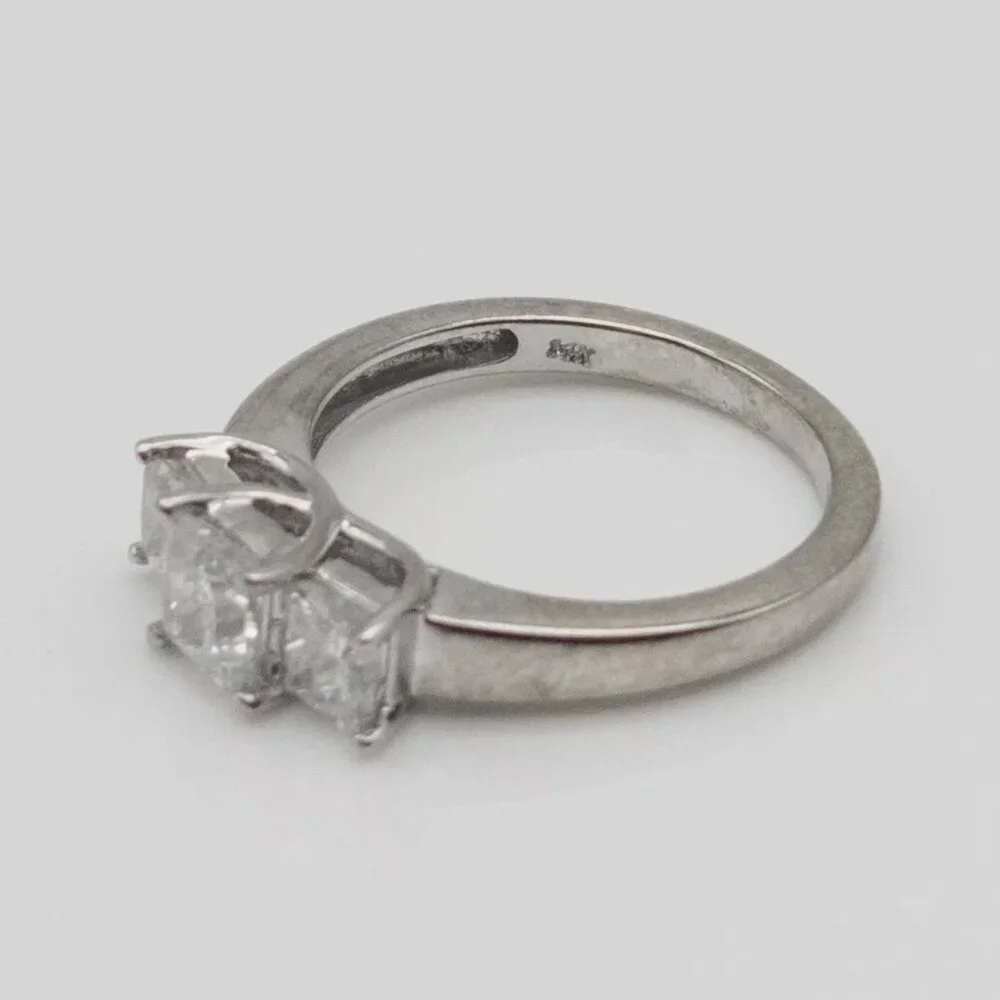 Princess Cut 1.75ct 14k White Gold Ring